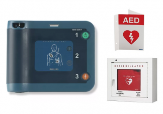 HeartStart FRx AED with Cabinet